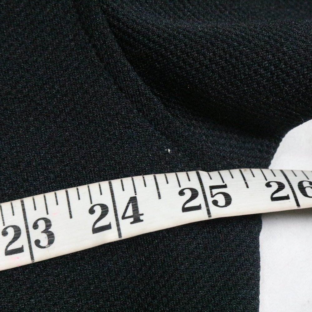 NIKE Vintage 90s Oversize Black/White Snap Button Jersey Shirt XL - Picture 5 of 9